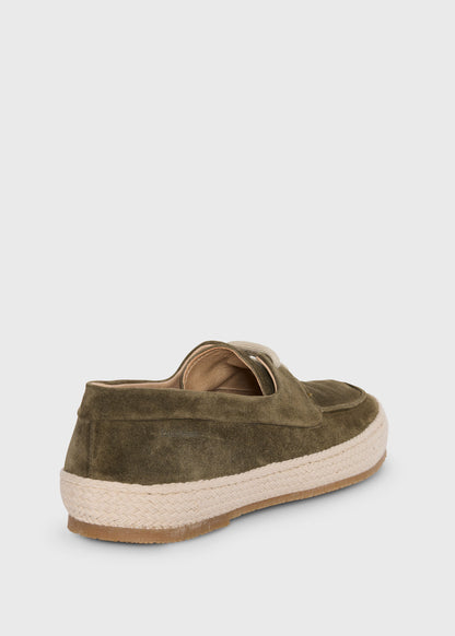 Gino Lace Up Espadrille Brown - Paul Stuart