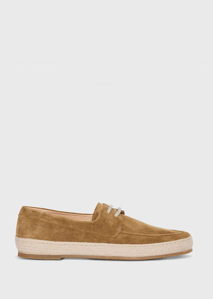 Gino Lace Up Espadrille Brown - Paul Stuart
