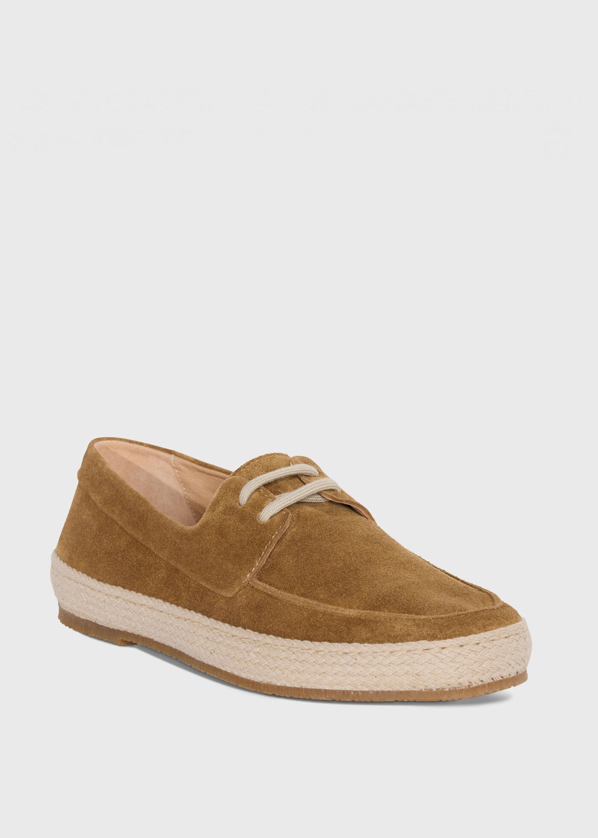 Gino Lace Up Espadrille Brown - Paul Stuart