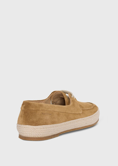 Gino Lace Up Espadrille Brown - Paul Stuart