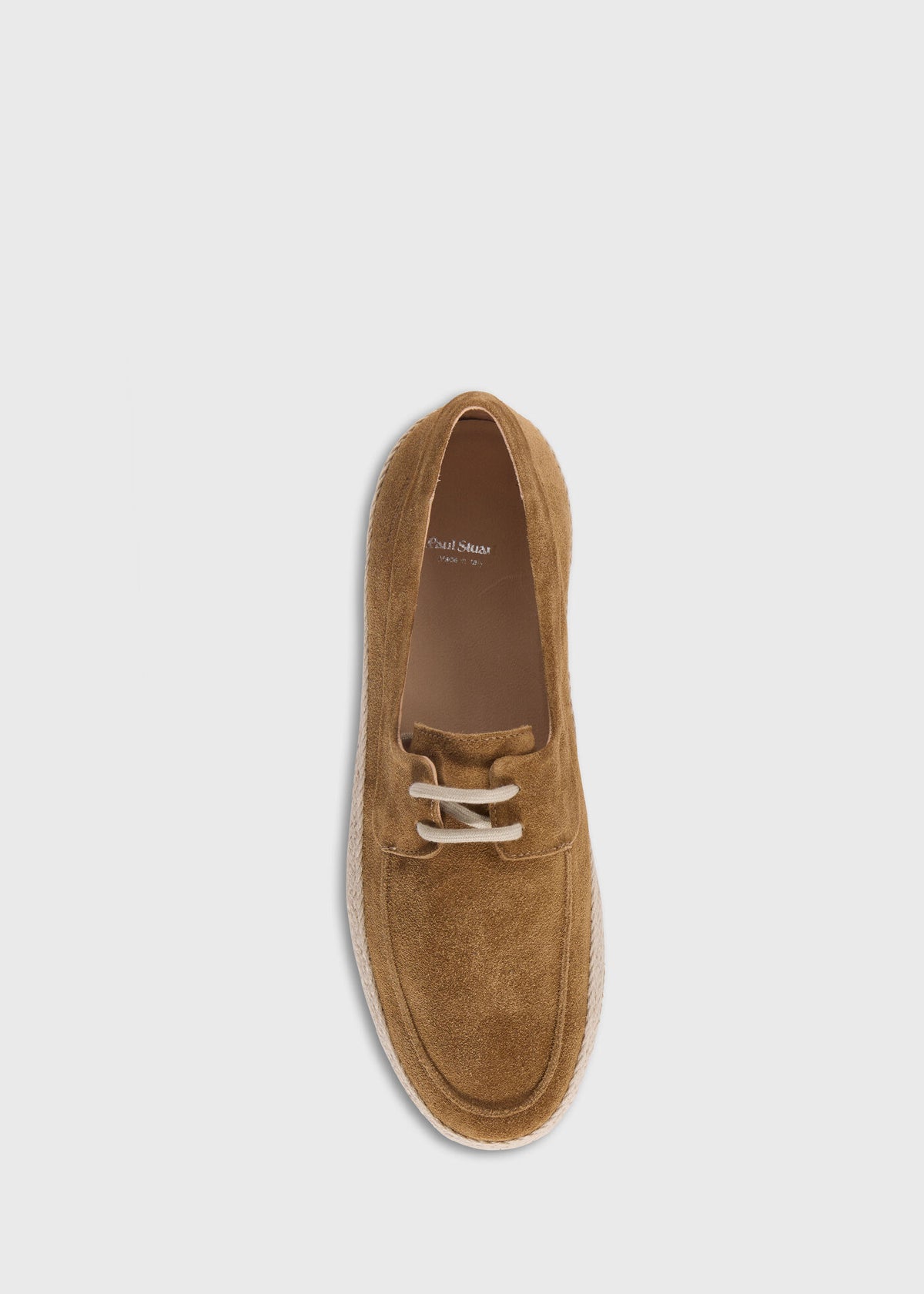 Gino Lace Up Espadrille Brown - Paul Stuart