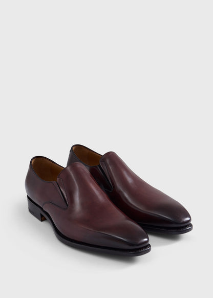 Sultan Leather Slip On Brown - Paul Stuart