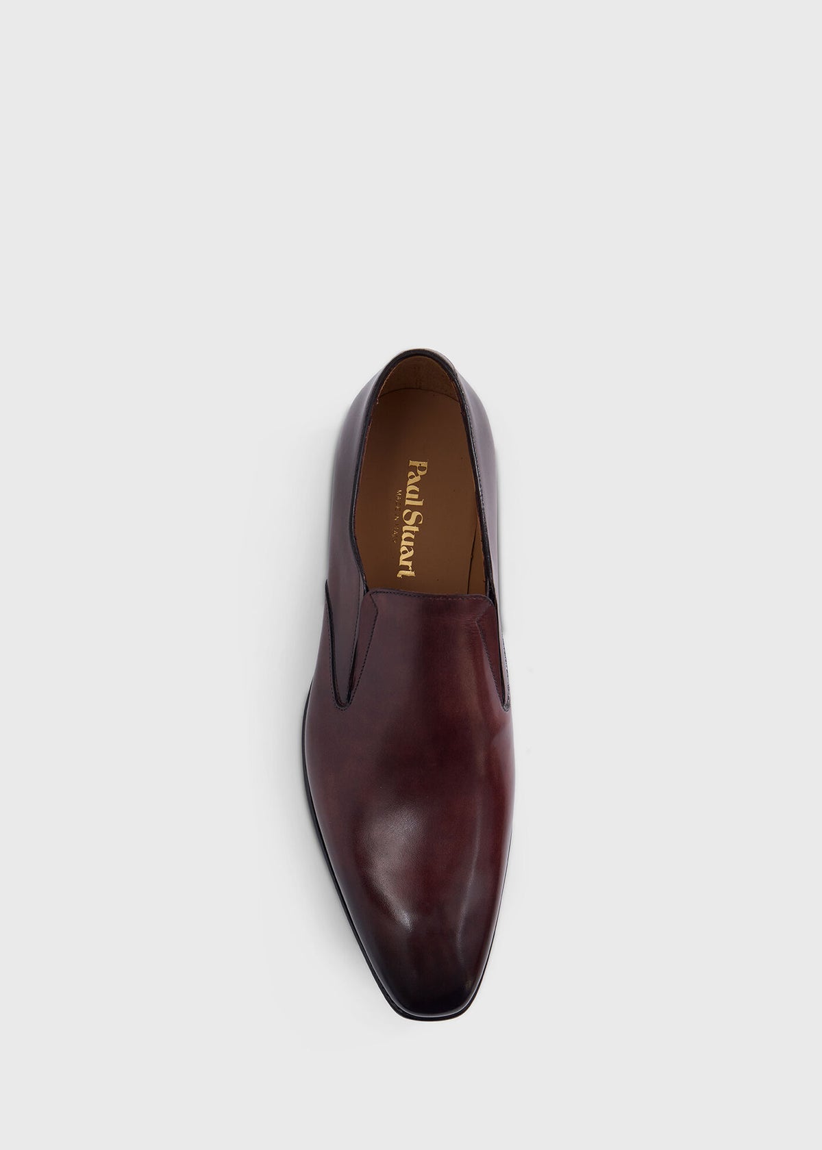 Sultan Leather Slip On Brown - Paul Stuart