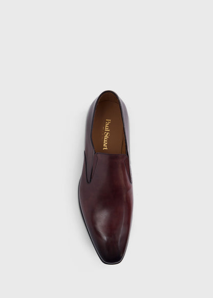 Sultan Leather Slip On Brown - Paul Stuart