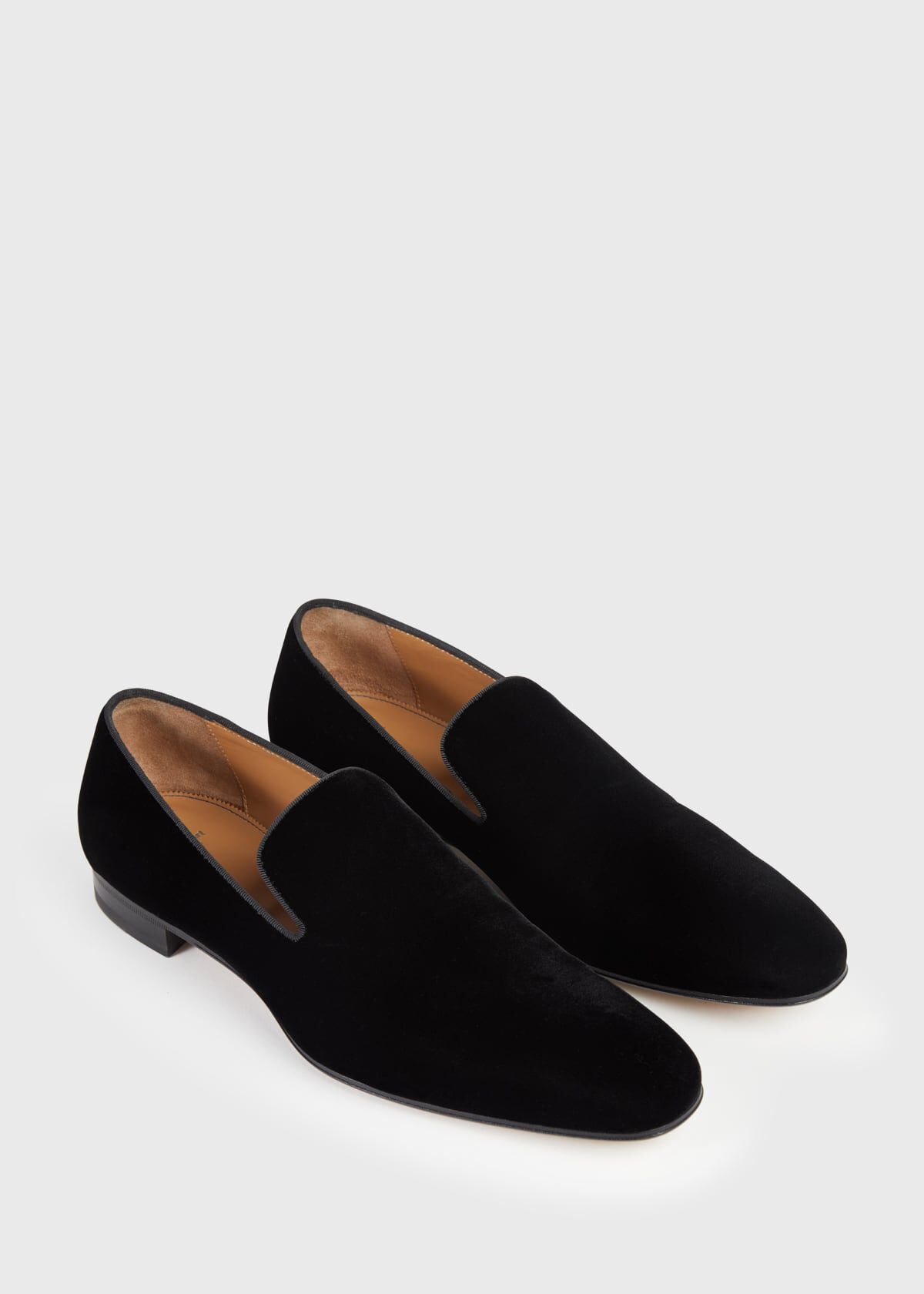 Harrier Formal Slip-On Velvet Black - Paul Stuart