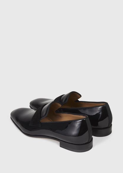 Heron Formal Slip-On Black Patent - Paul Stuart