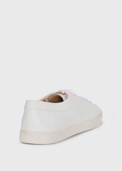 Gaston Calf Leather Sneaker White - Paul Stuart