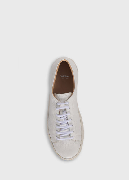 Gaston Calf Leather Sneaker White - Paul Stuart