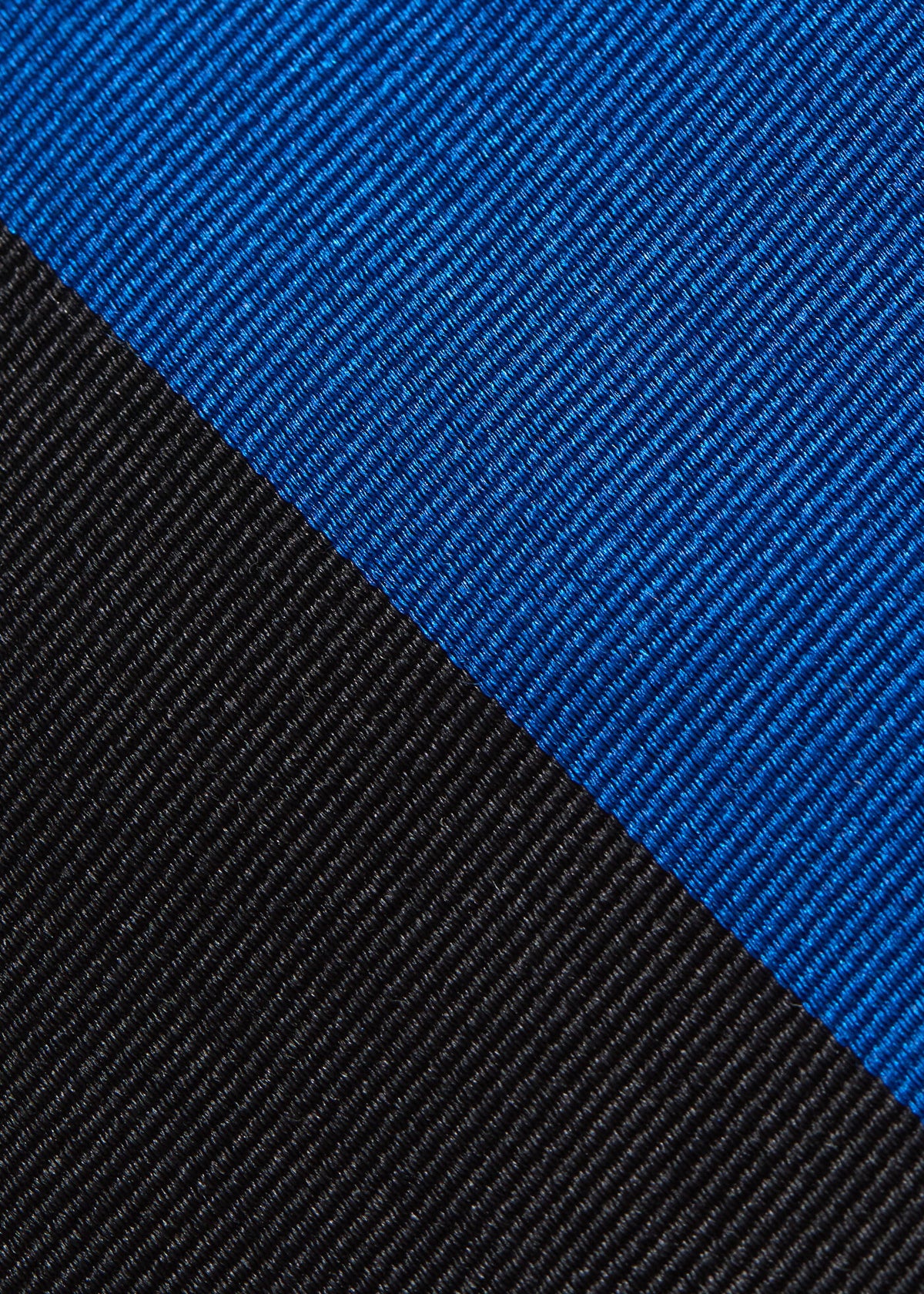 Woven Silk Block Stripe Tie Grey, unselectable - Paul Stuart