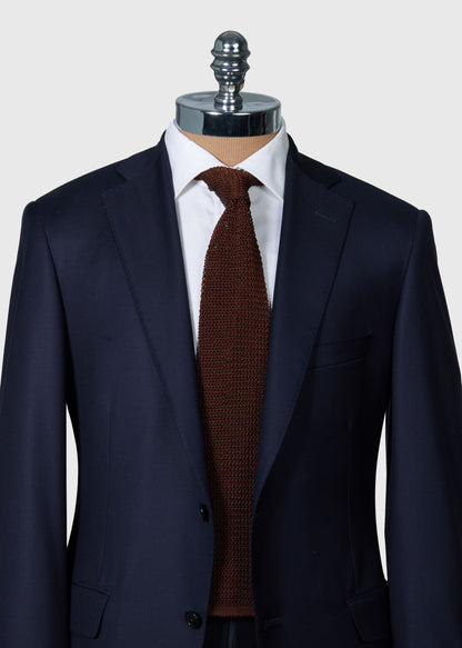 Silk Knit Tie Powder Blue - Paul Stuart