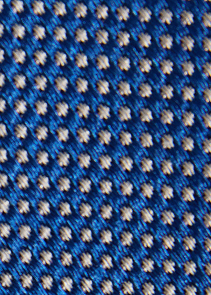 Woven Silk Micro Dot Tie Black - Paul Stuart