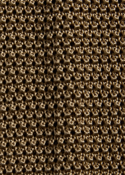 Silk Knit Tie Powder Blue - Paul Stuart