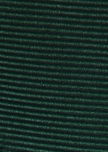 Solid Mogador Silk & Cotton Tie Black - Paul Stuart