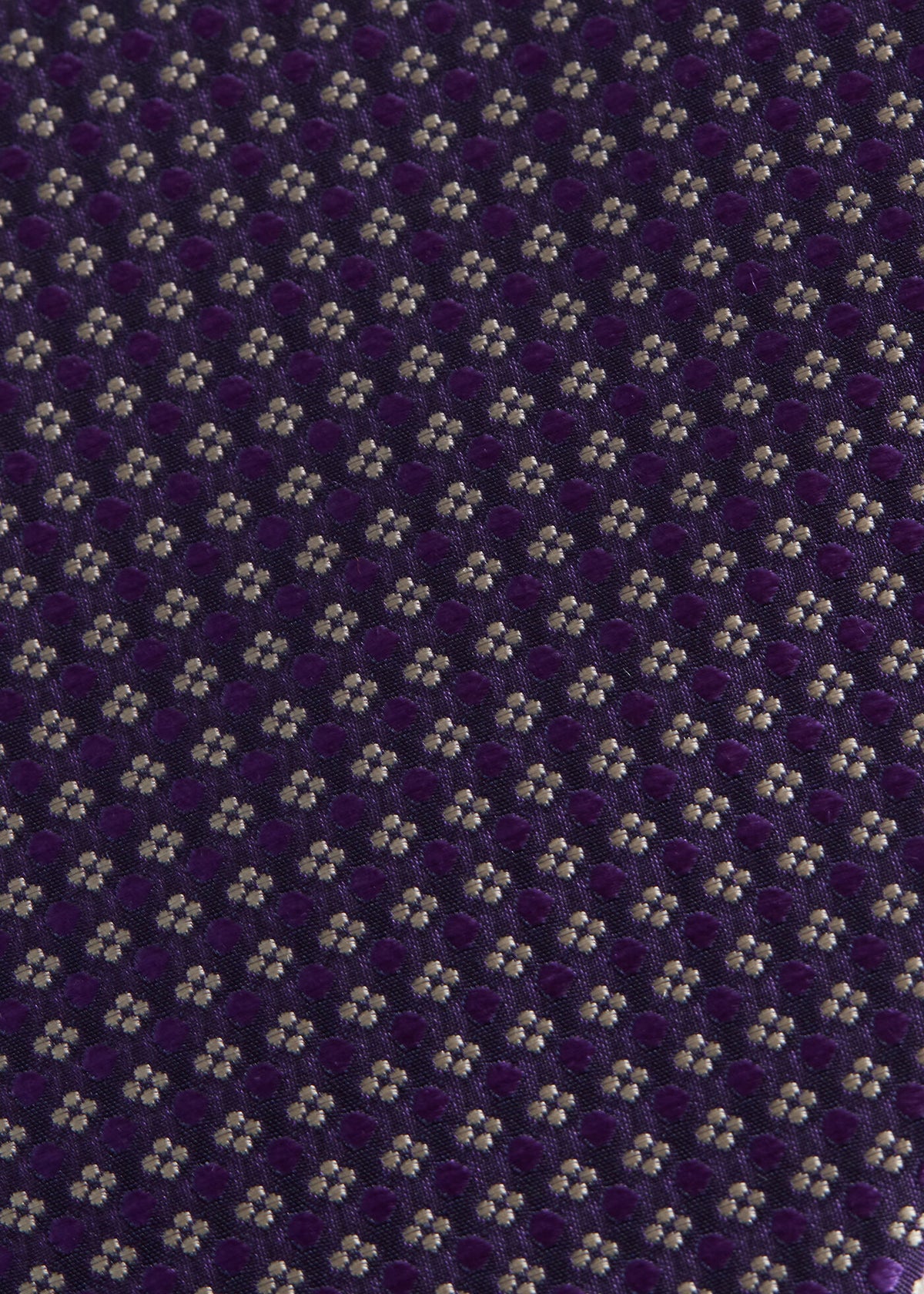 Woven Silk Micro Jacquard Tie Green - Paul Stuart