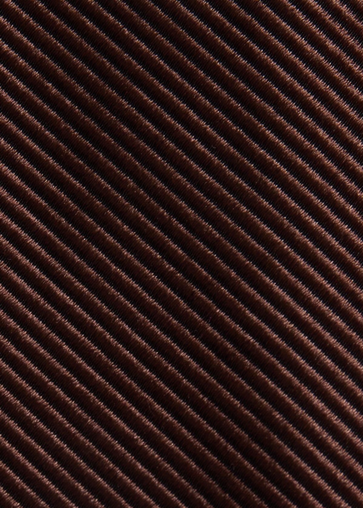 Solid Mogador Silk & Cotton Tie Black - Paul Stuart