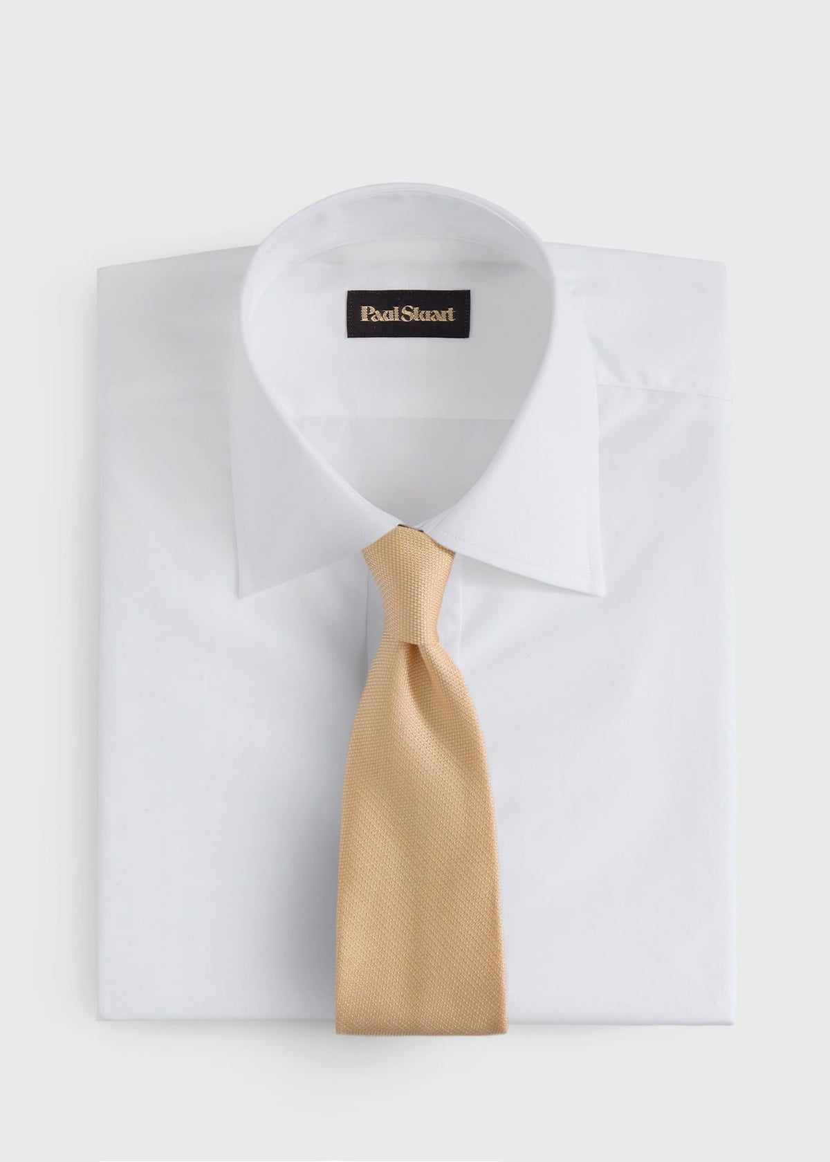 Solid Textured Woven Tie Magenta - Paul Stuart