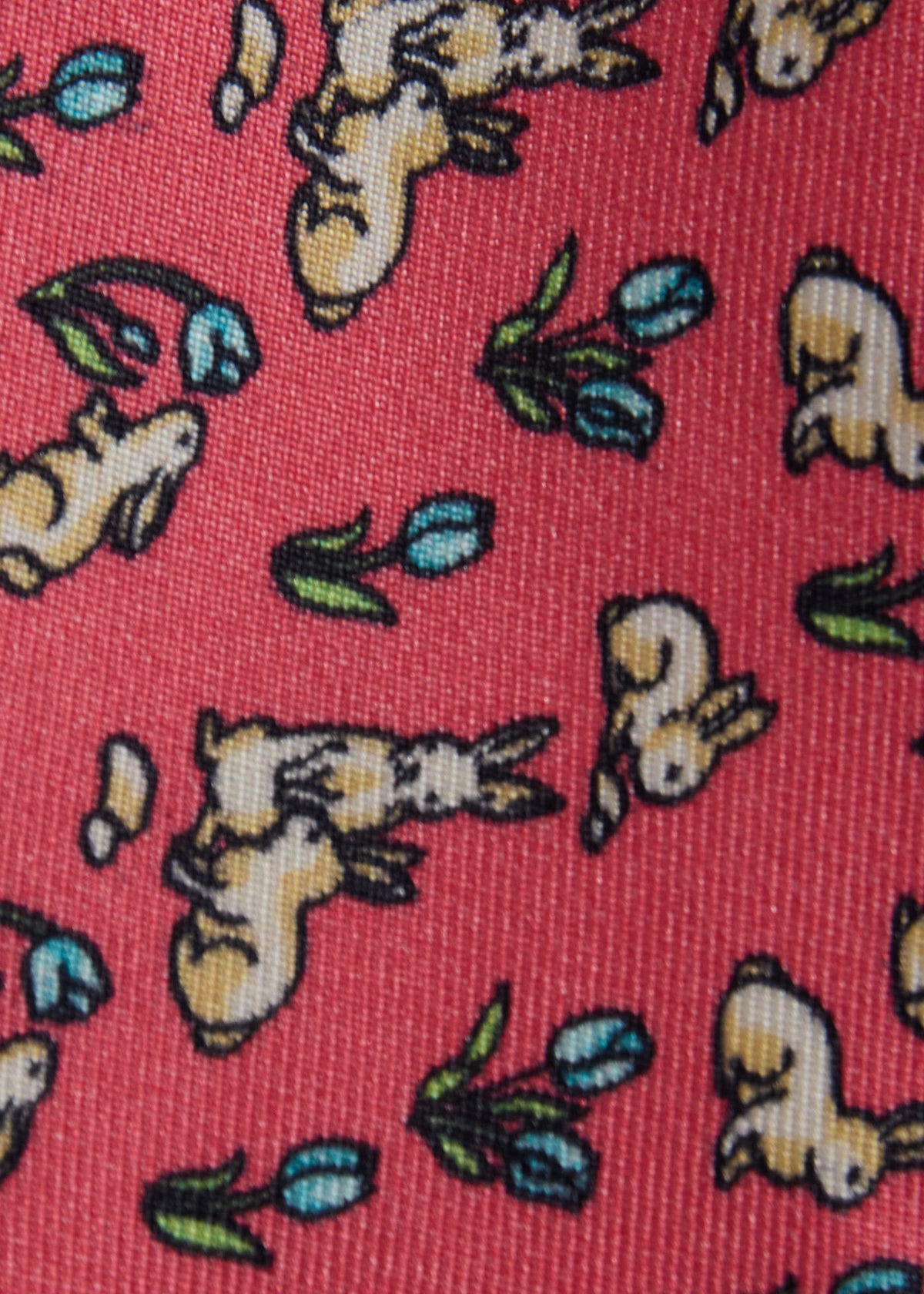 Silk Printed Bow Tie Purple - Paul Stuart