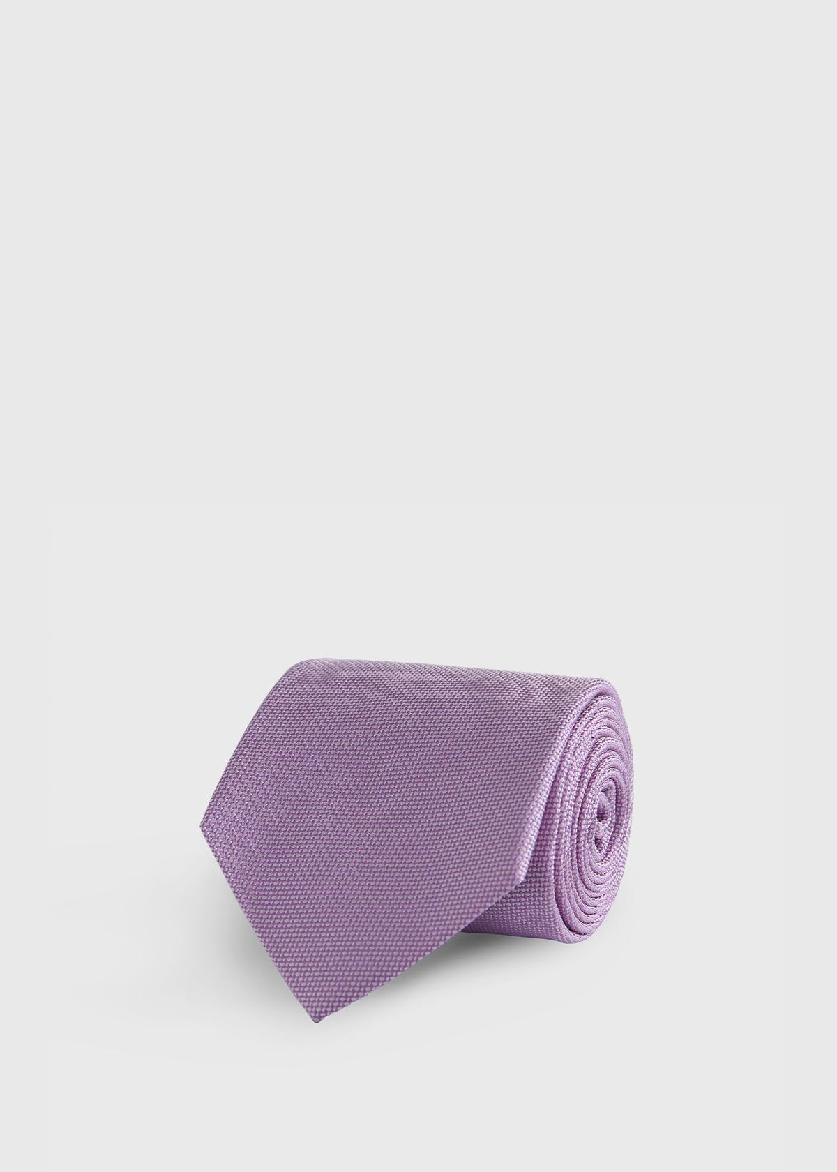 Solid Textured Woven Tie Magenta - Paul Stuart
