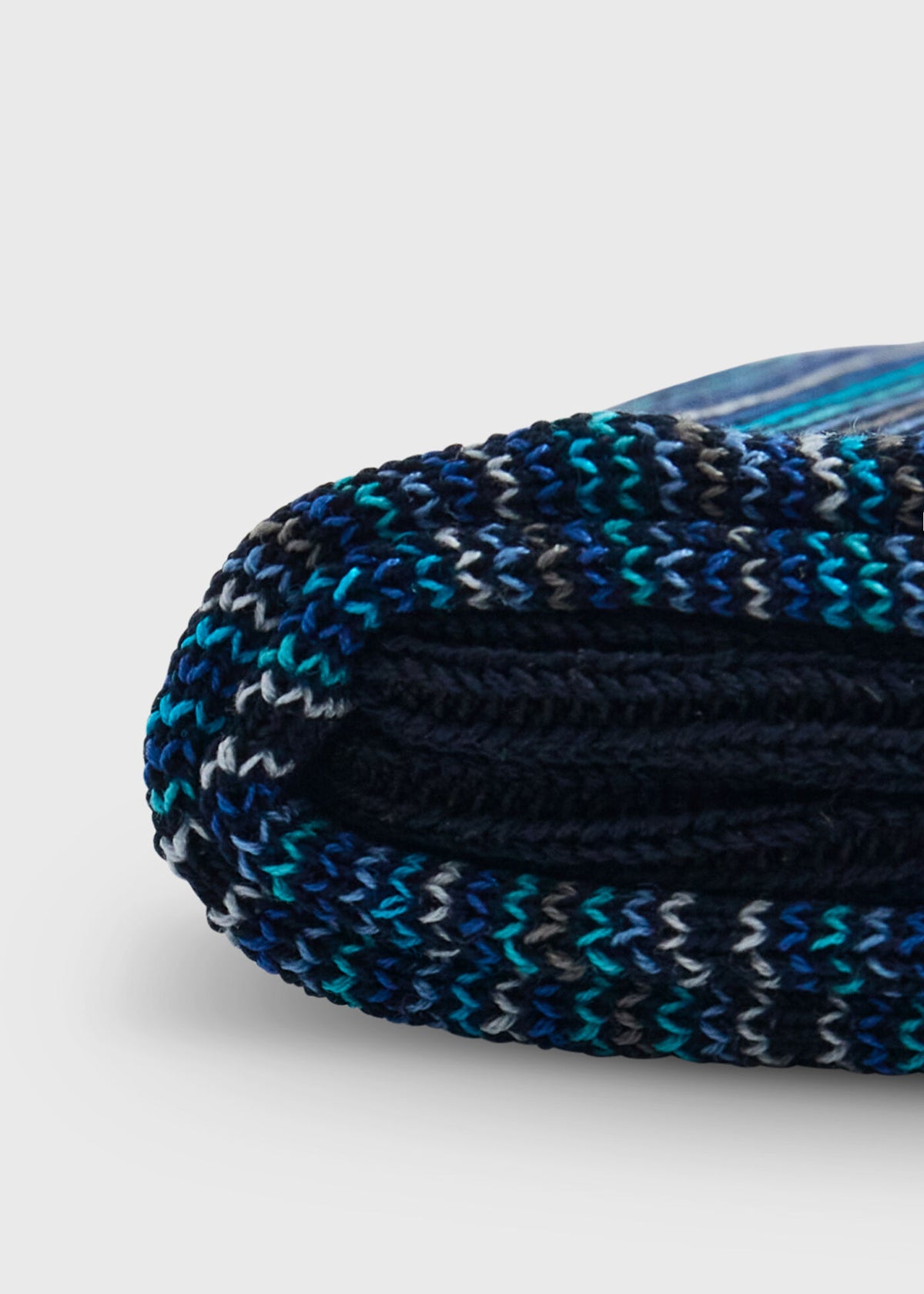 Multicolor Stripe Sock Blue - Paul Stuart
