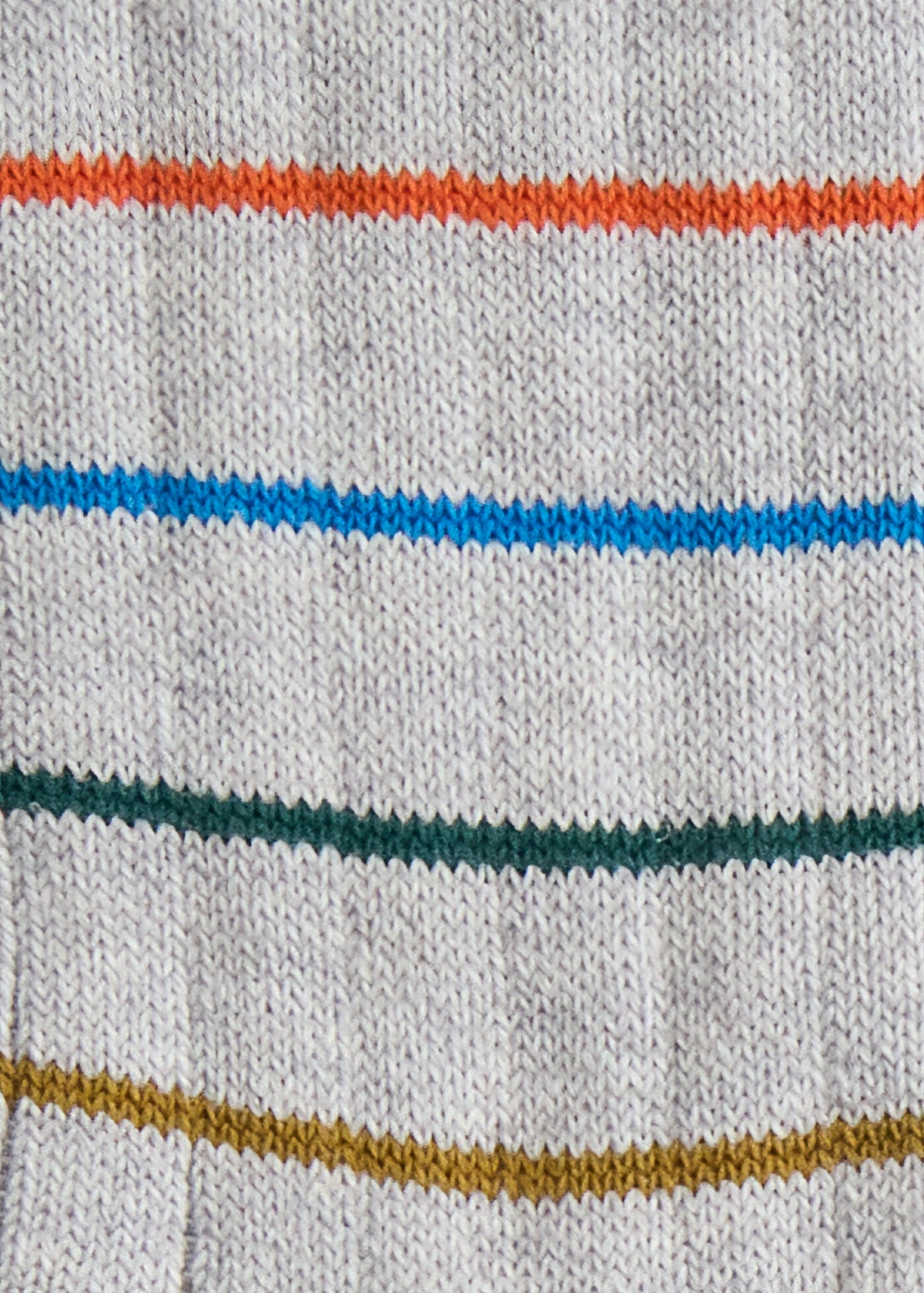 Colorful Striped Summer Sock Blue - Paul Stuart