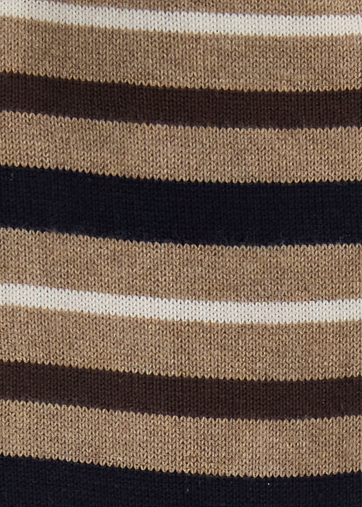 Horizontal Stripe Sock Brown - Paul Stuart