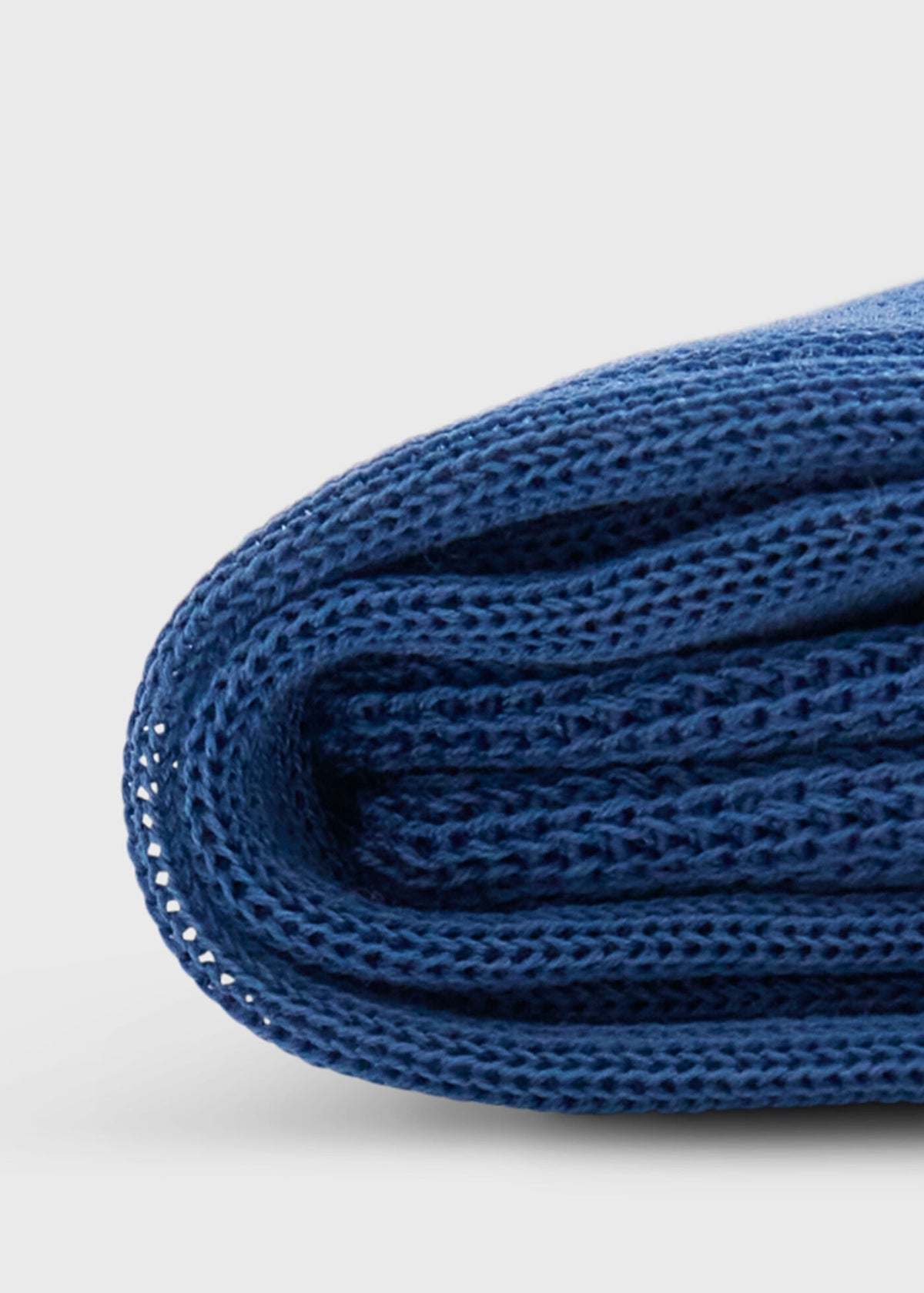 Two-Tone Ribbed Crew Sock Light Grey - Paul Stuart