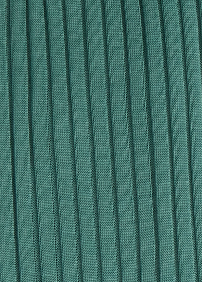 Two-Tone Ribbed Crew Sock Light Grey - Paul Stuart