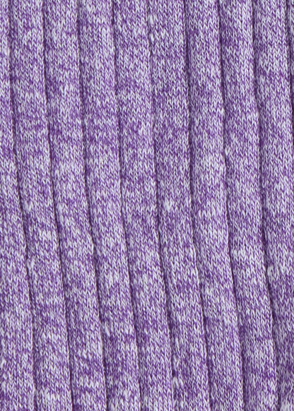 Mélange Vertical Stripe Sock Blue - Paul Stuart