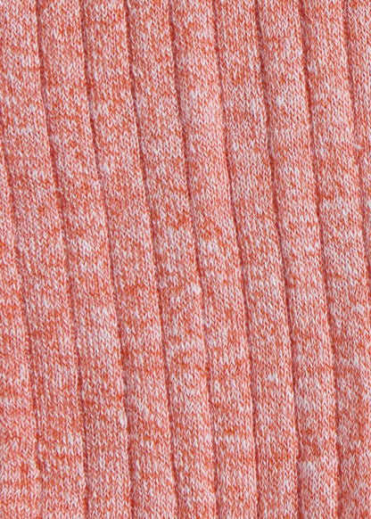 Mélange Vertical Stripe Sock Blue - Paul Stuart