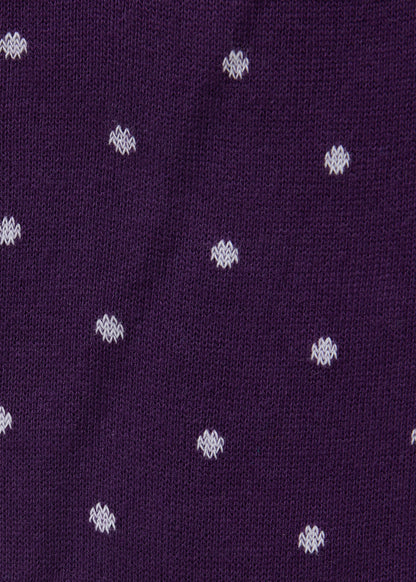 Polka Dot Crew Sock Mint - Paul Stuart