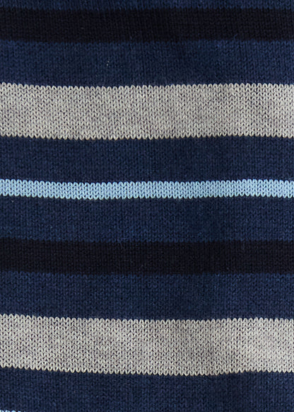 Horizontal Stripe Sock Brown - Paul Stuart