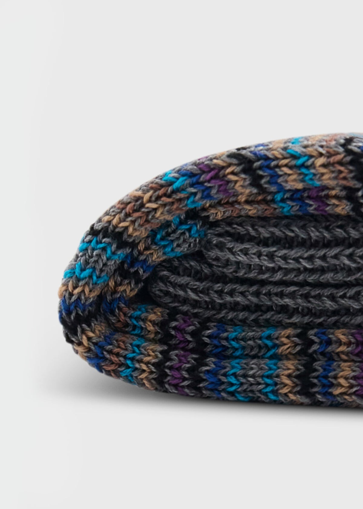 Multicolor Stripe Sock Blue - Paul Stuart