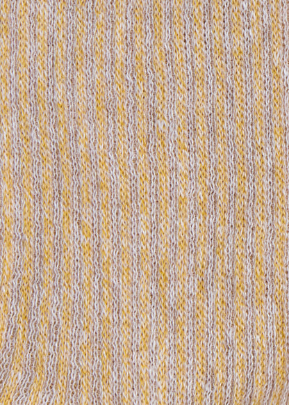 Melange Crew Sock Light Brown - Paul Stuart