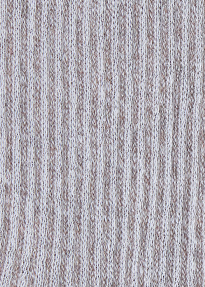 Melange Crew Sock Light Brown - Paul Stuart