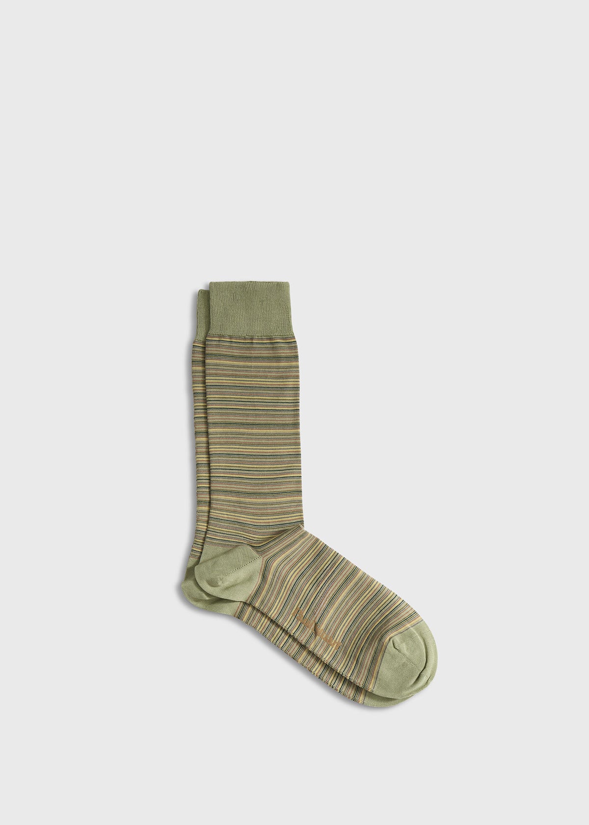 Multicolor Stripe Sock Blue - Paul Stuart