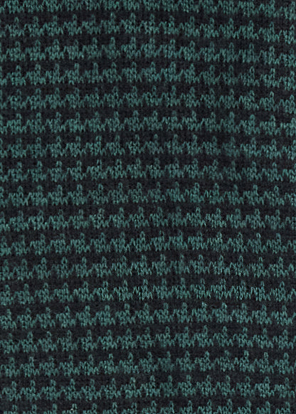 Wool Micro Houndstooth Sock Burgundy, unselectable - Paul Stuart