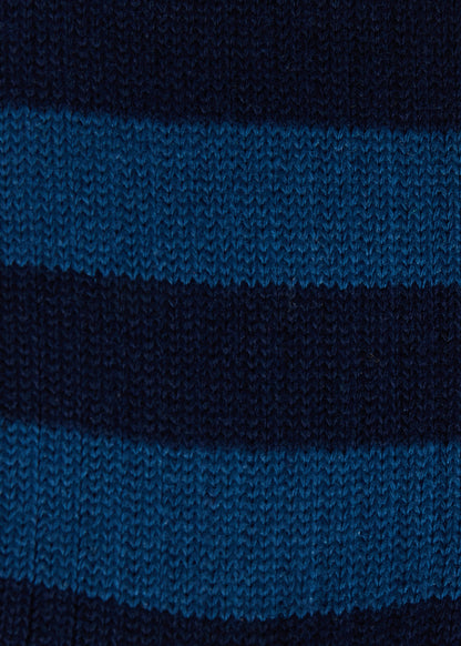 Rugby Stripe Sock Green - Paul Stuart