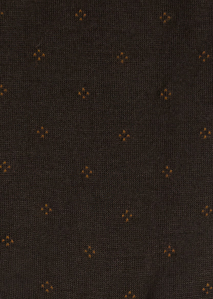 Deco Crew Sock Black - Paul Stuart