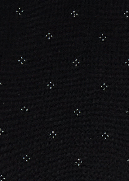 Deco Crew Sock Black - Paul Stuart