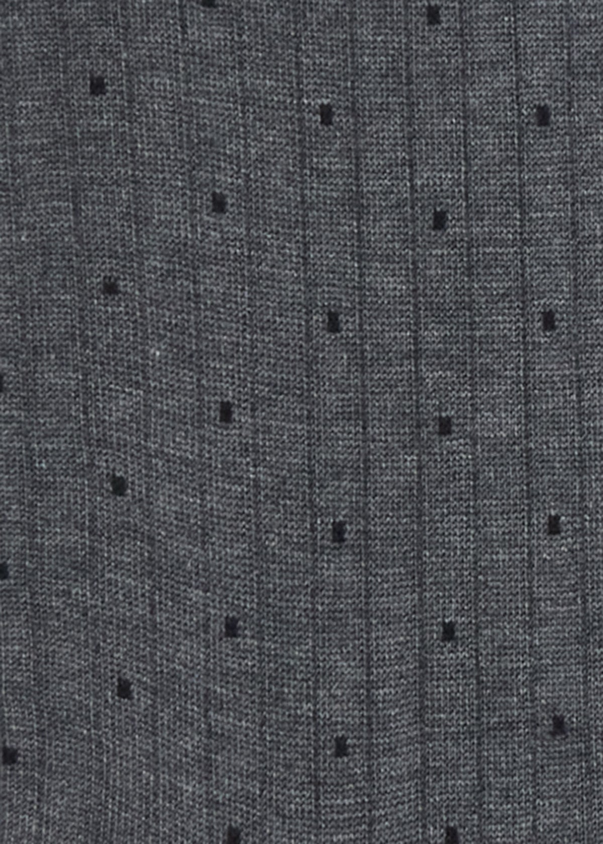 Cotton Dot Sock Grey - Paul Stuart