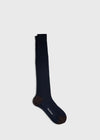 Navy/Brown
