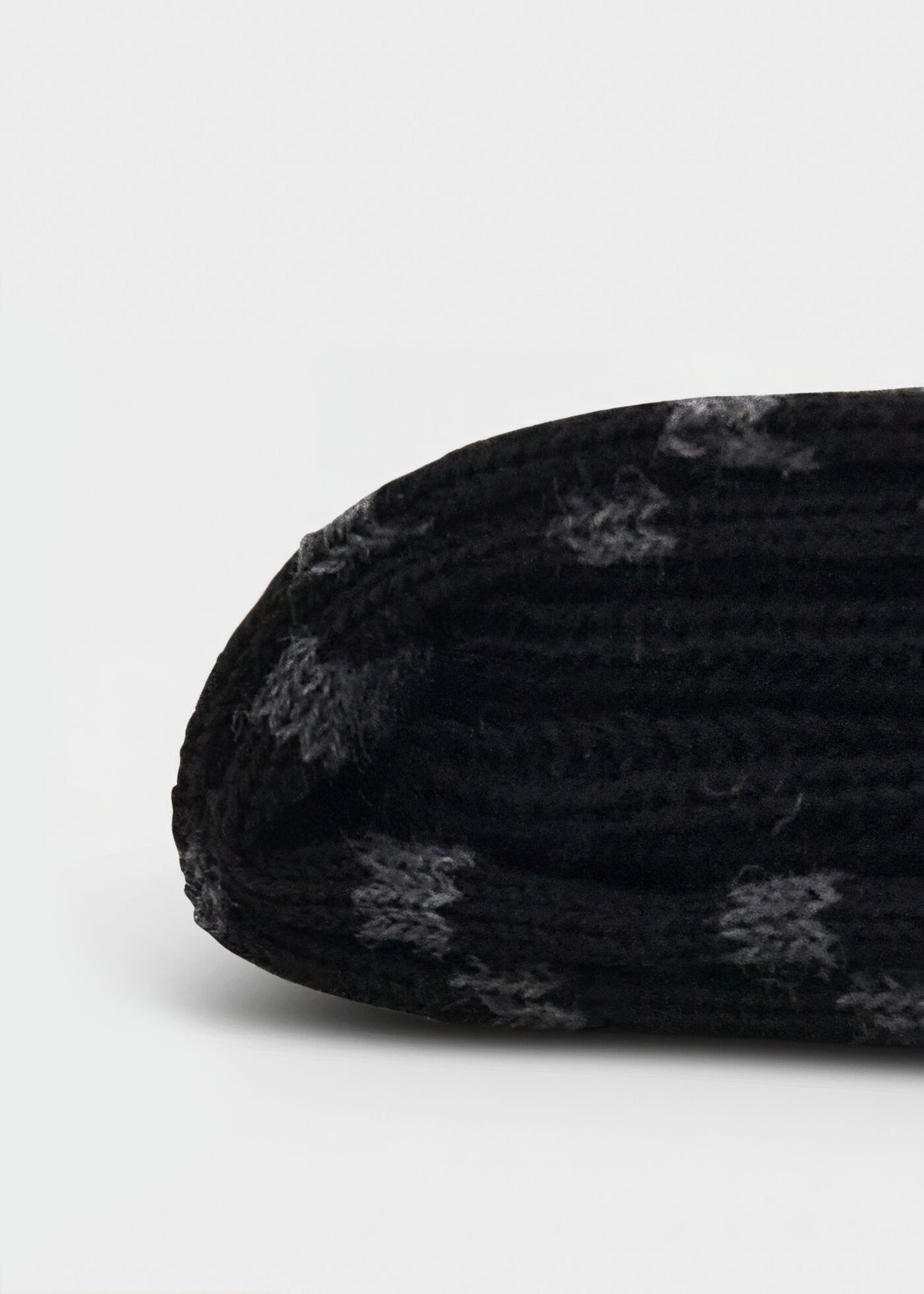 Two-Tone Stripe Sock Black - Paul Stuart