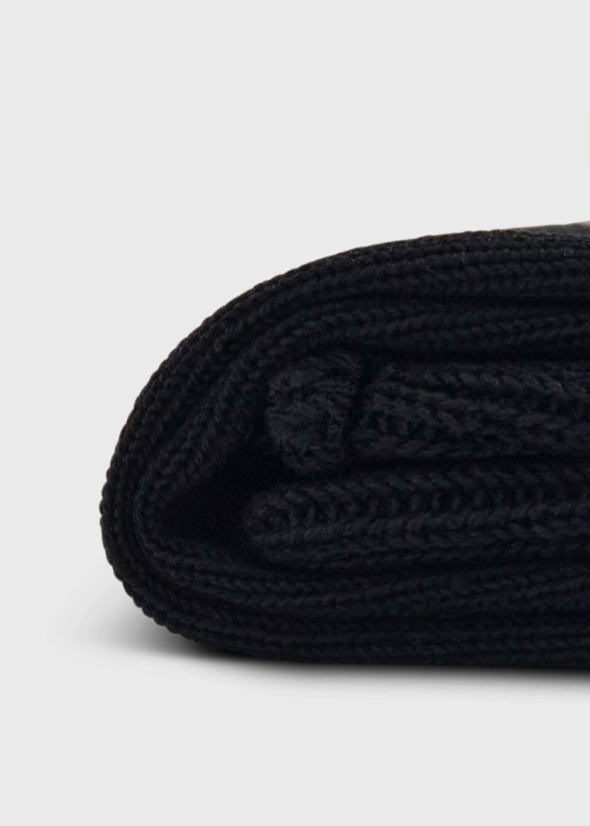 Micro-Dot Crew Sock Black - Paul Stuart