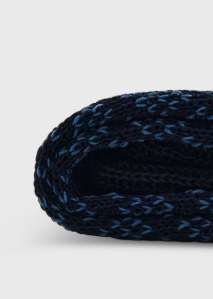 Micro Diamond Pattern Sock Black - Paul Stuart