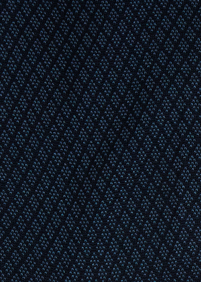 Micro Diamond Pattern Sock Black - Paul Stuart