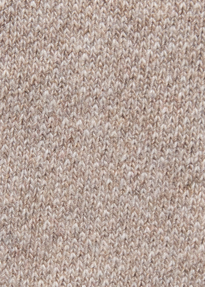 Cashmere Blend Oxford Sock Black - Paul Stuart