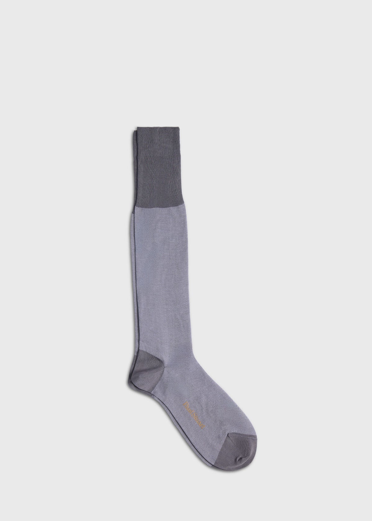 Birdseye Cotton Dress Sock Blue - Paul Stuart