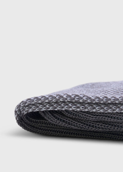 Birdseye Cotton Dress Sock Blue - Paul Stuart