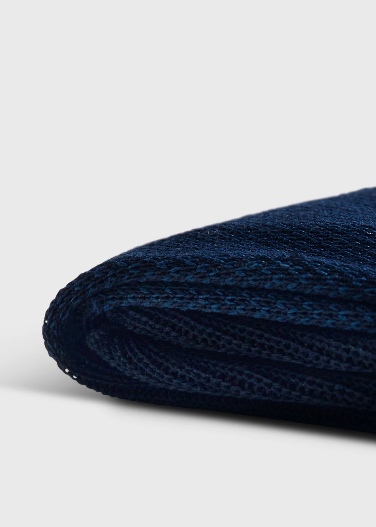 Birdseye Cotton Dress Sock Blue - Paul Stuart
