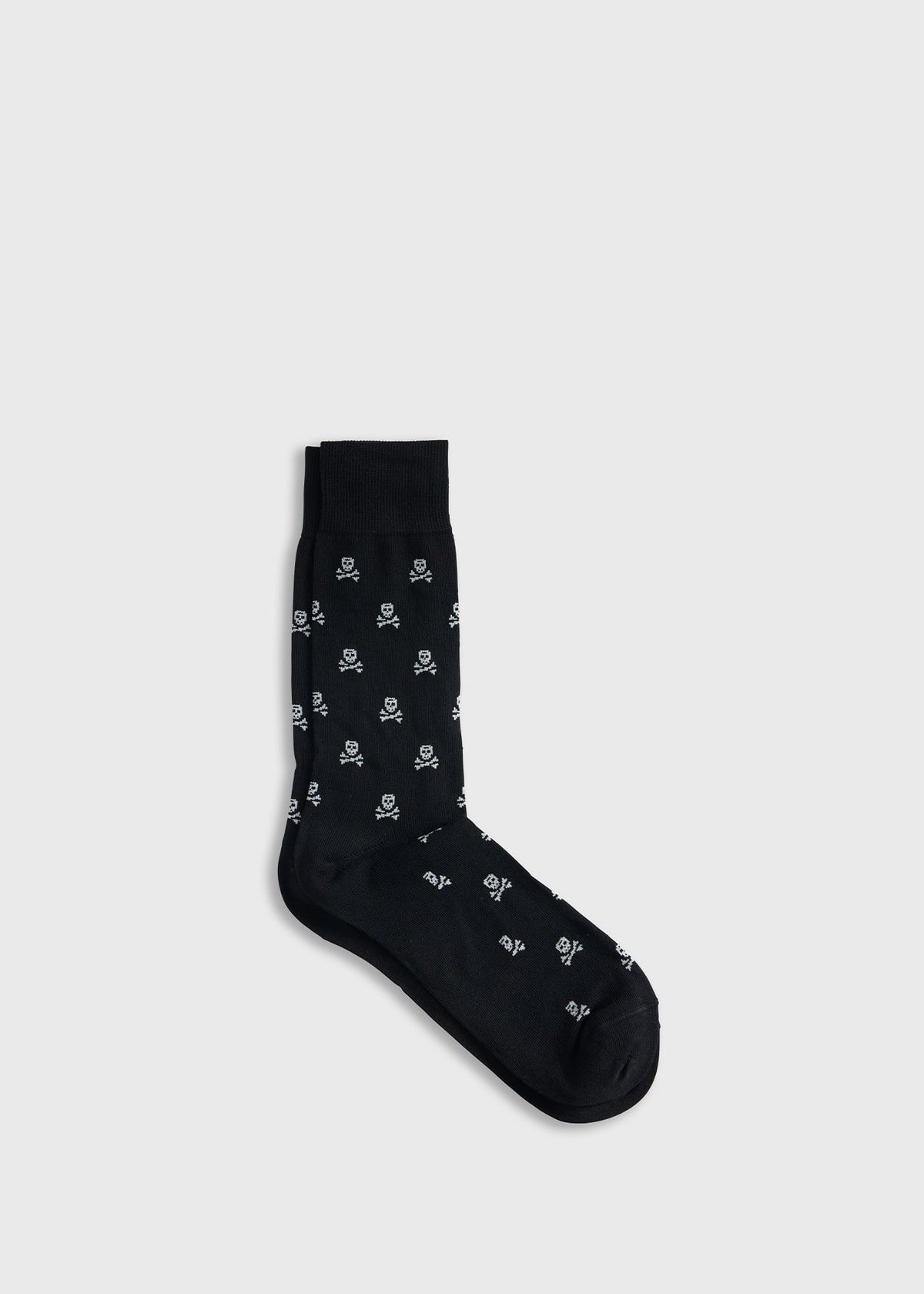 Skull & Bone Sock Black - Paul Stuart